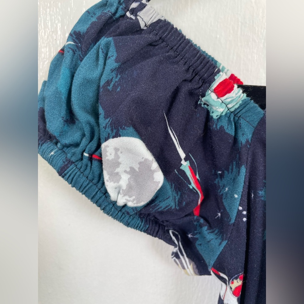 Collectif Blue Cosmic Space Babe Rocket Print Dress WITH POCKETS!!! - Picture 7 of 8